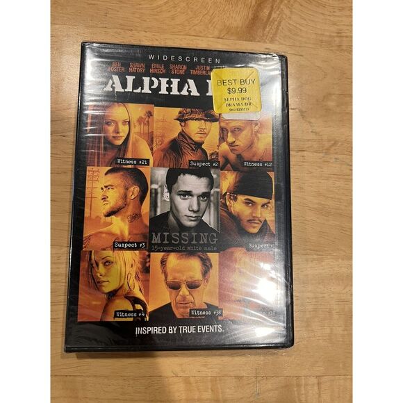 Alpha Dog (DVD,‎ 2006) Brand New - Picture 1 of 3